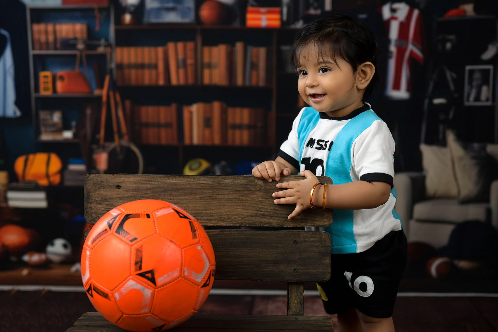sports club theme for babies