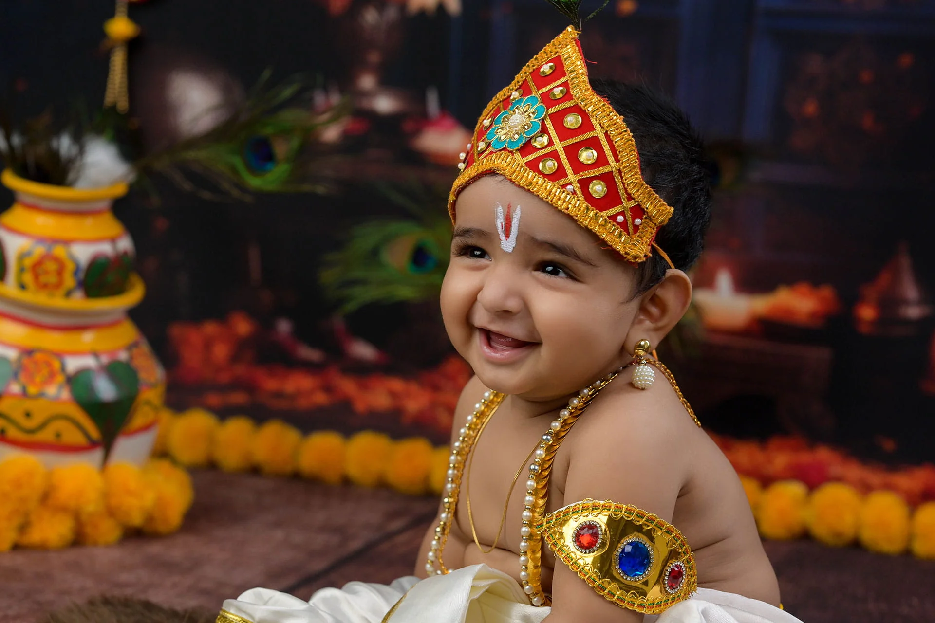 little krishna baby shoot