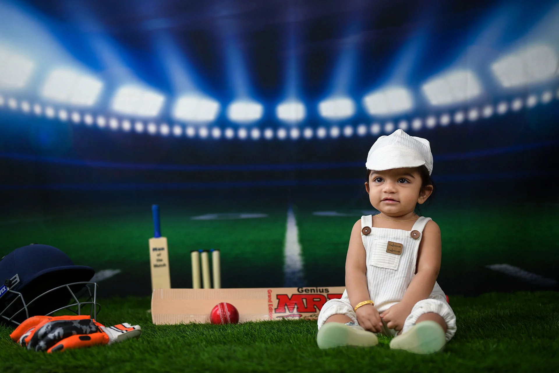cricket theme photoshoot